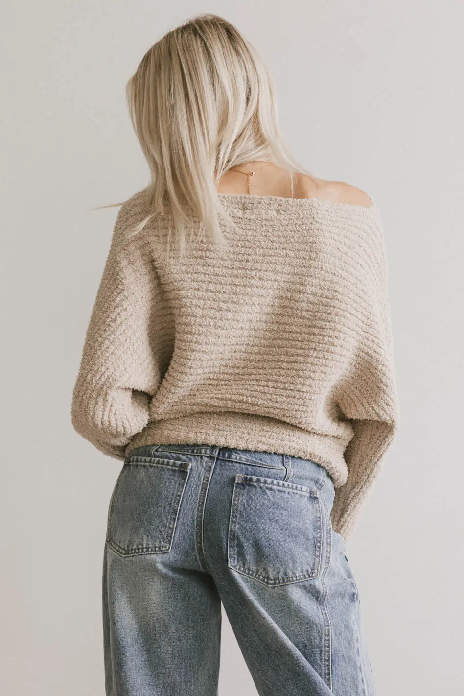 Calia Knit Sweater in Tan FINAL SALE