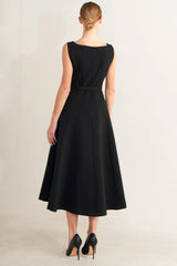PARIS AFTER DARK MIDI DRESS