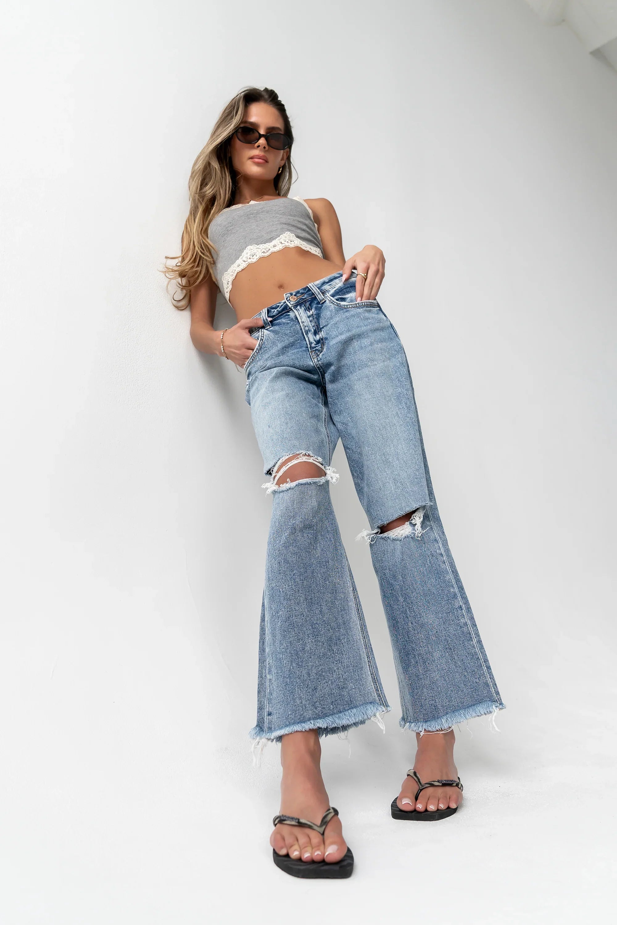 Brenna Straight Leg Jeans