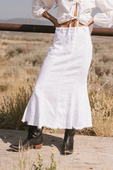 Dae Maxi Skirt in Natural FINAL SALE