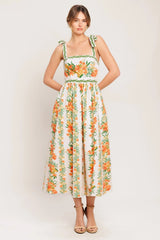 MARIGOLD BREEZE MIDI DRESS