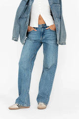 Marshall Straight Leg Jeans in Medium Wash FINAL SALE