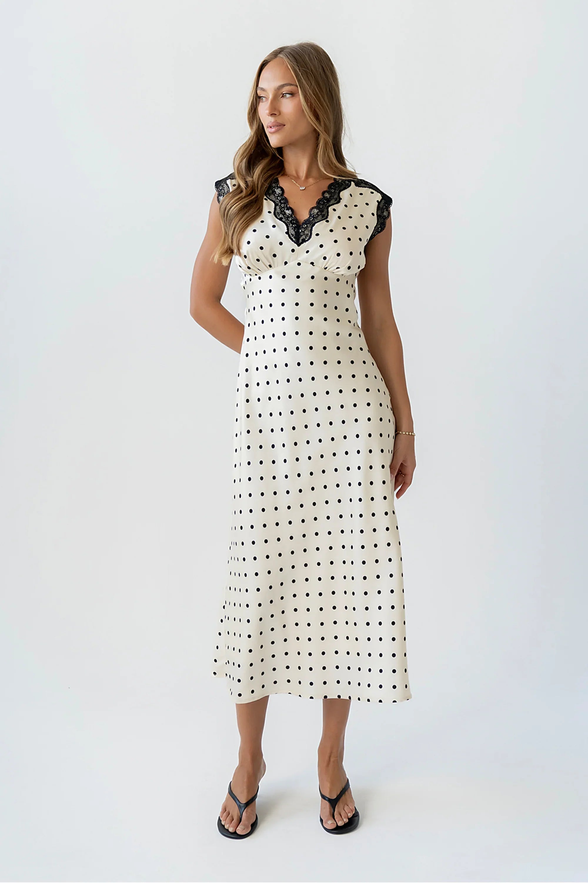 Brinkley Maxi Dress in Ivory
