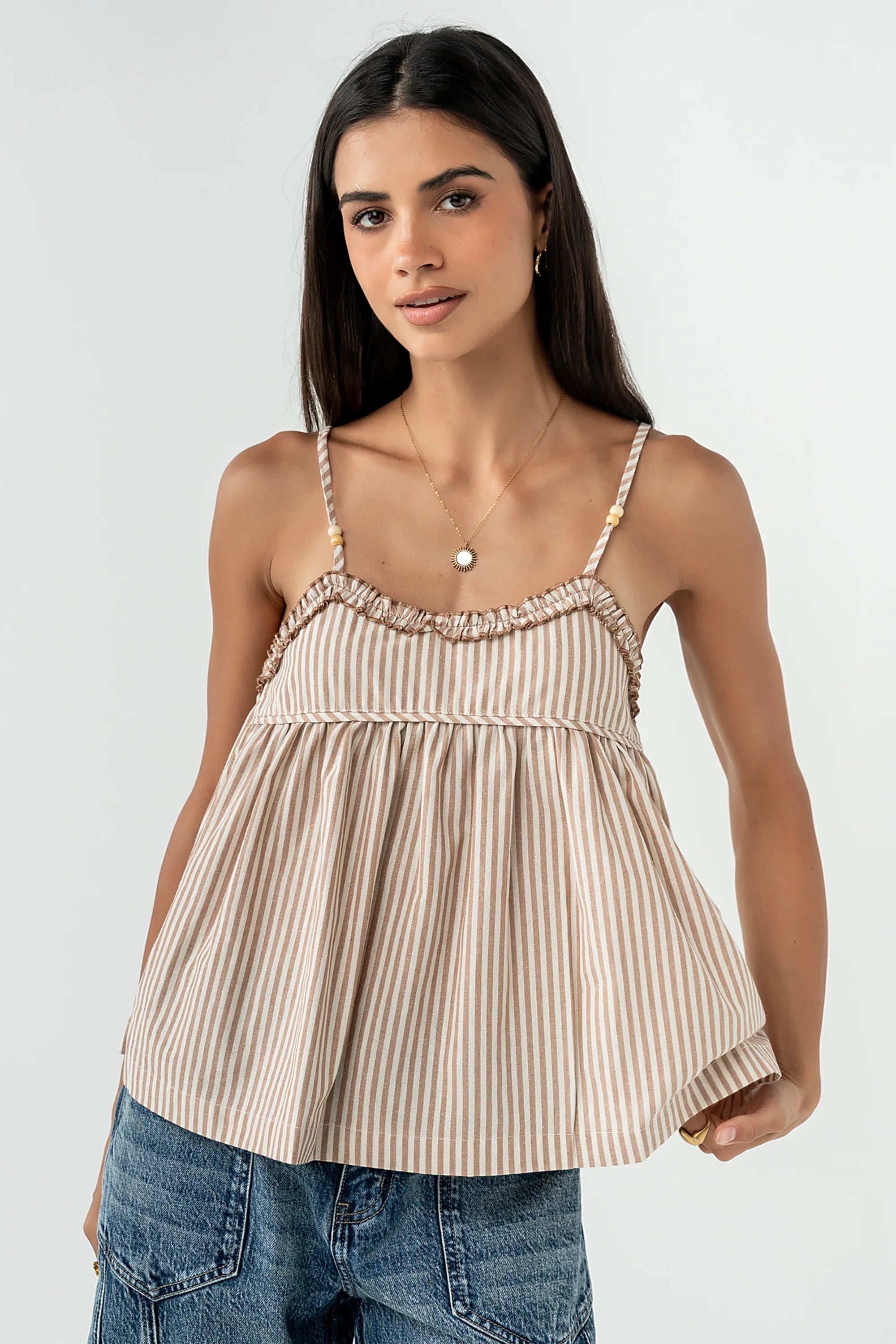 Becky Striped Tank Top