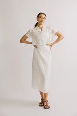 Millie Embroidered Midi Skirt FINAL SALE