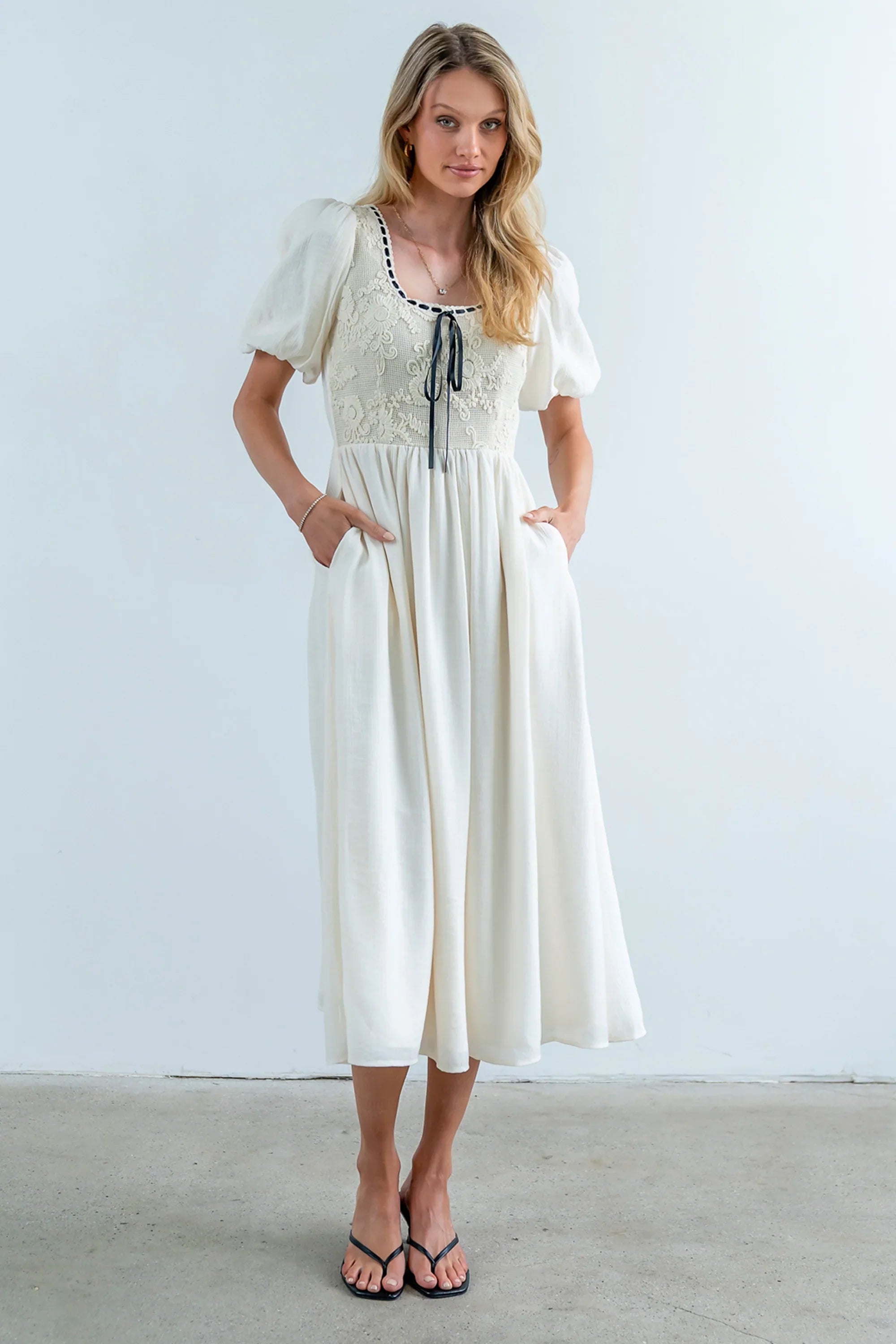 Camryn Embroidered Maxi Dress