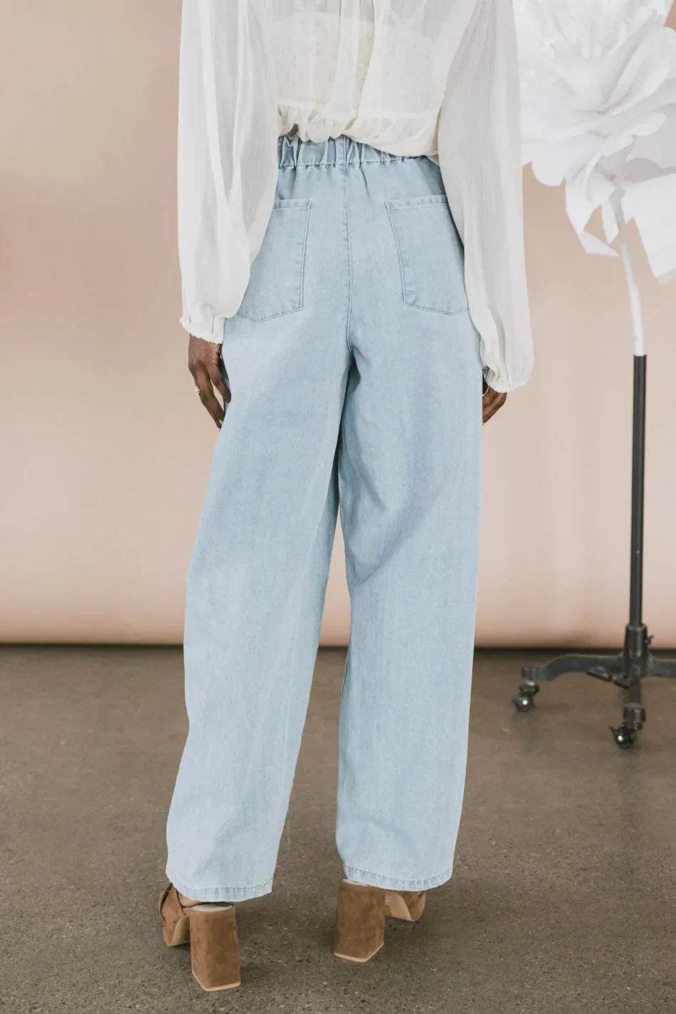 Callie Denim Pants FINAL SALE