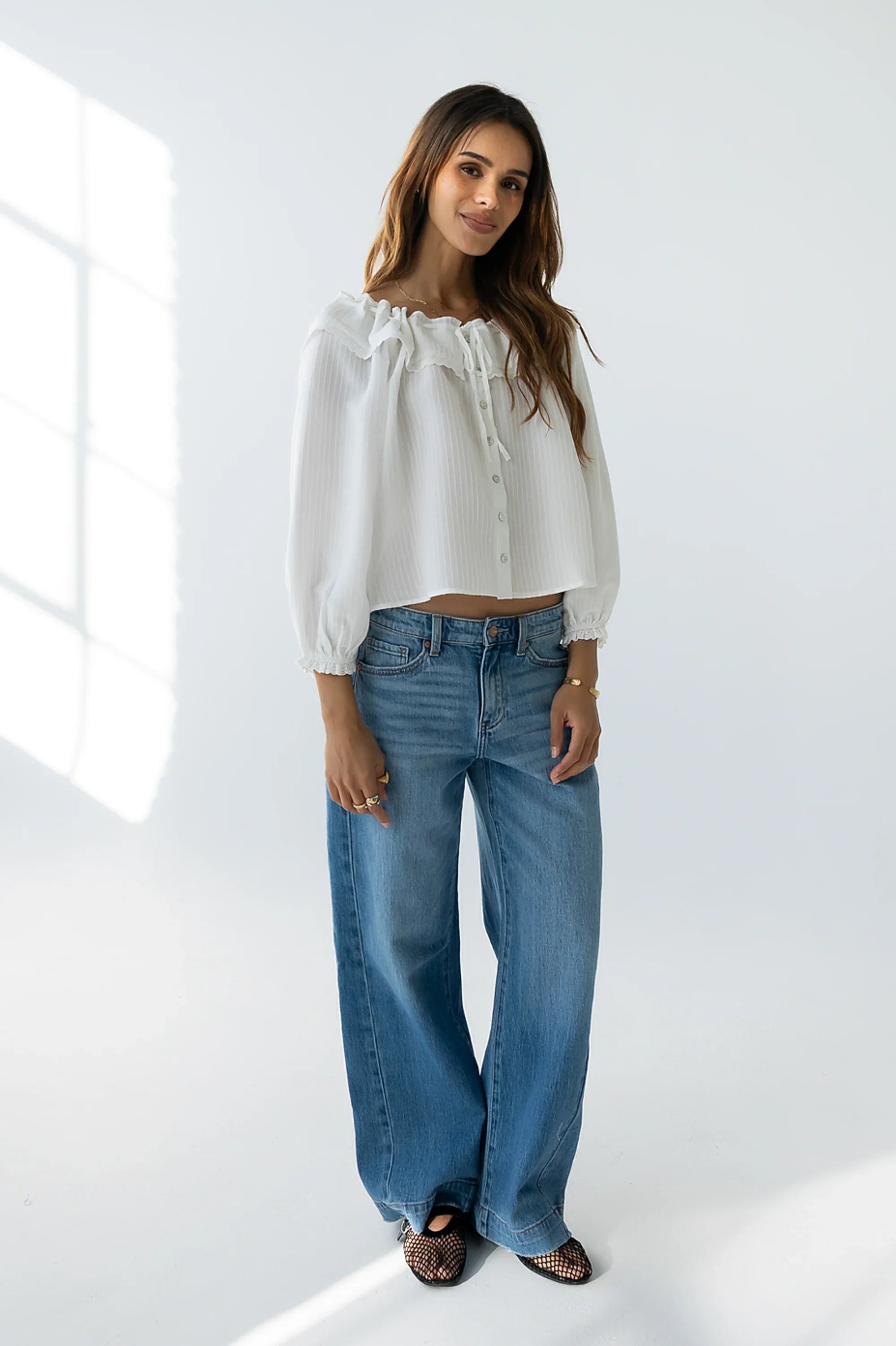 Kenzy Sheer Blouse