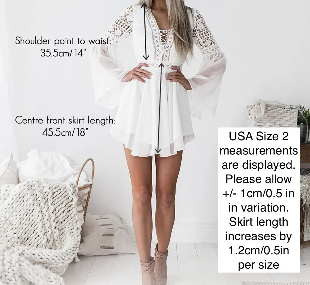 Alyse Dress White