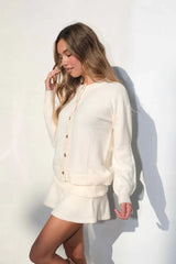 Maple Ruffle Mini Skort