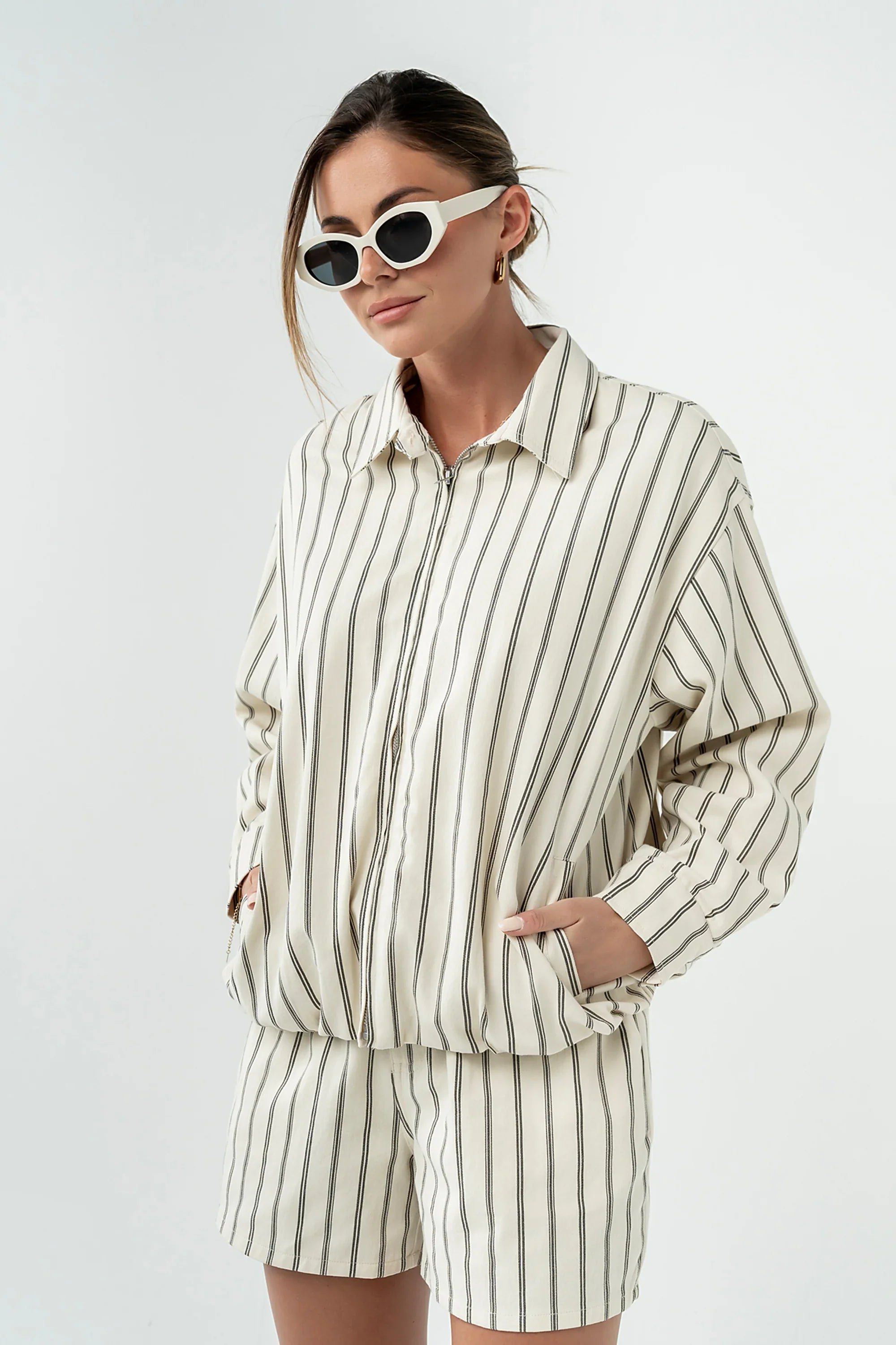 Kylee Striped Jacket