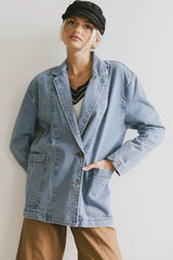 Hesper Denim Blazer FINAL SALE