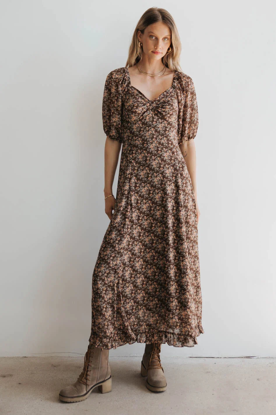 Jordana Floral Maxi Dress FINAL SALE