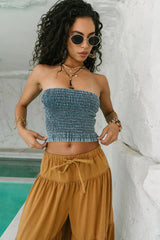 Chelsea Smocked Tube Top