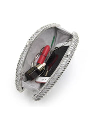 Womens EYE SEE U Rhinestone Evening Clutch bags Handmade