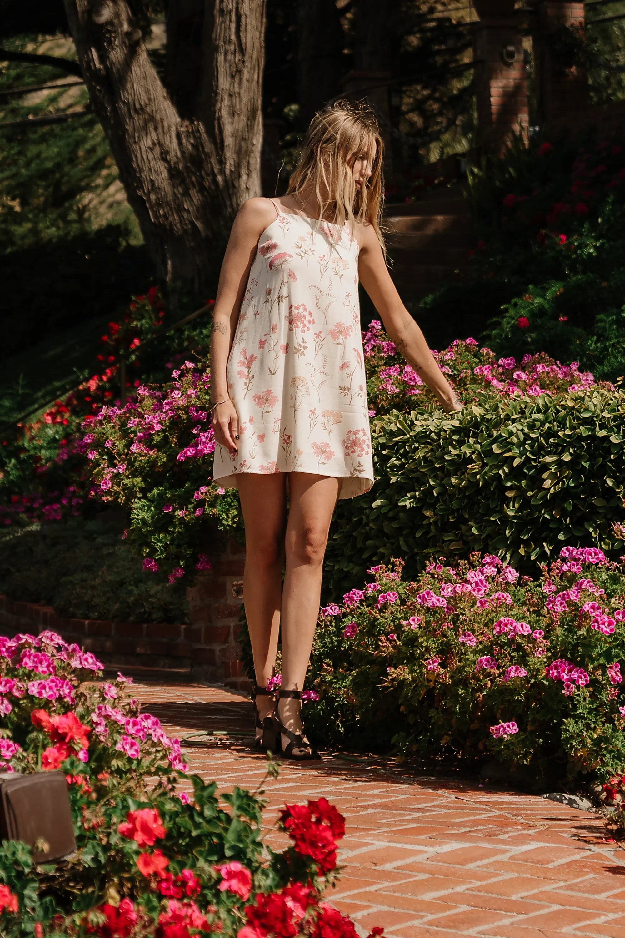 Moxie Floral Mini Dress