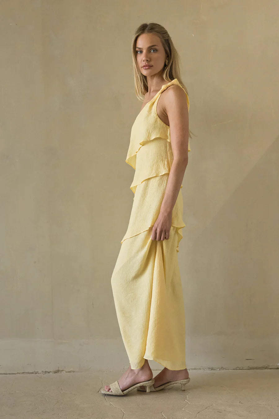 Freya Ruffle Tiered Maxi Dress
