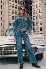 Noel Studded Baggy Jeans