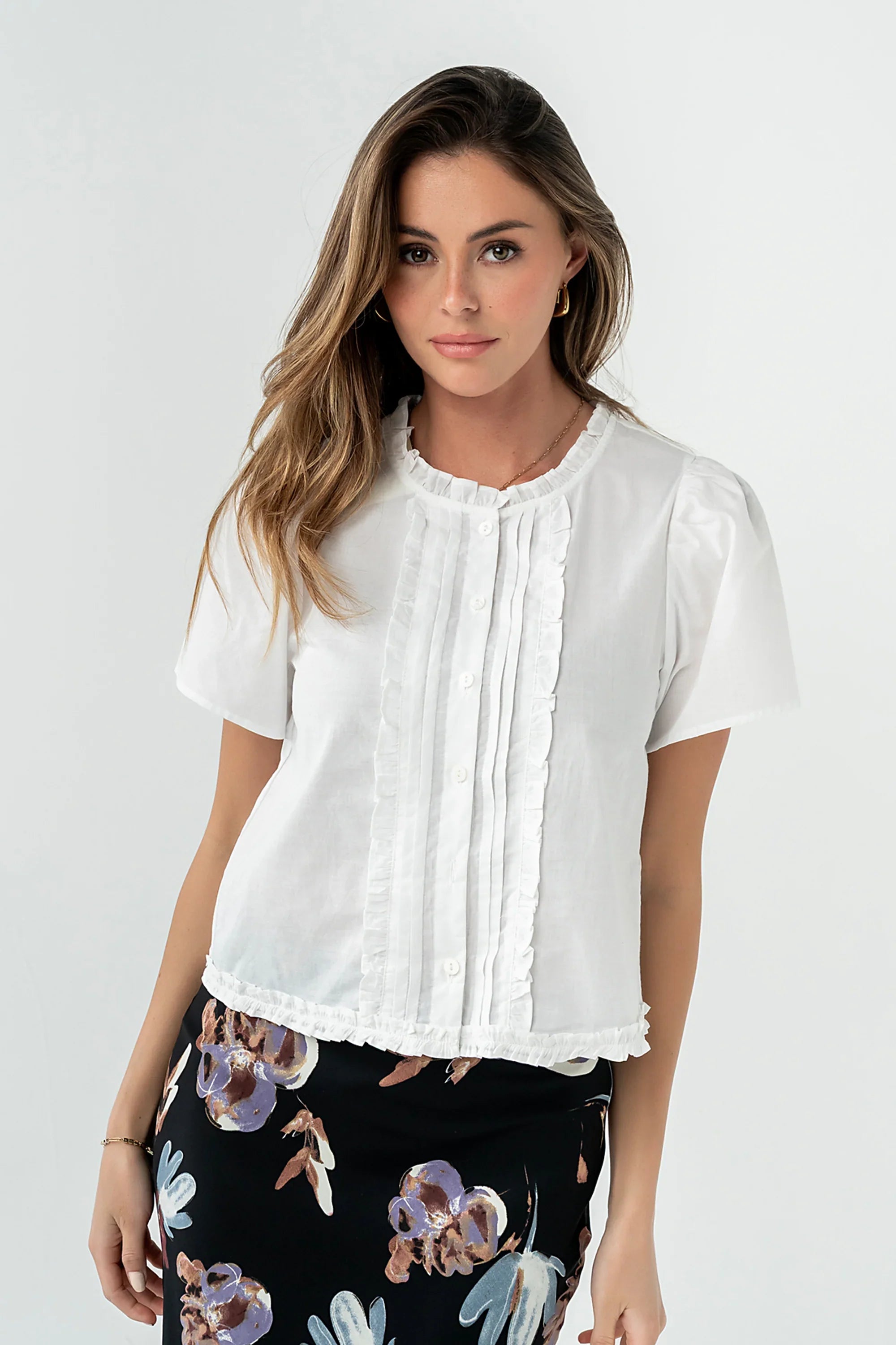 Vince Sheer Blouse