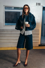 Sally Cropped Trench Coat