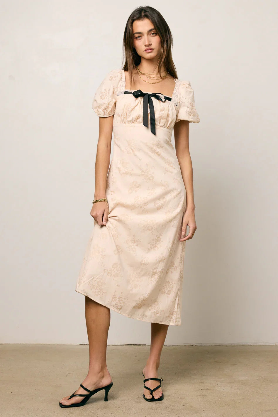 Mariah Floral Midi Dress FINAL SALE