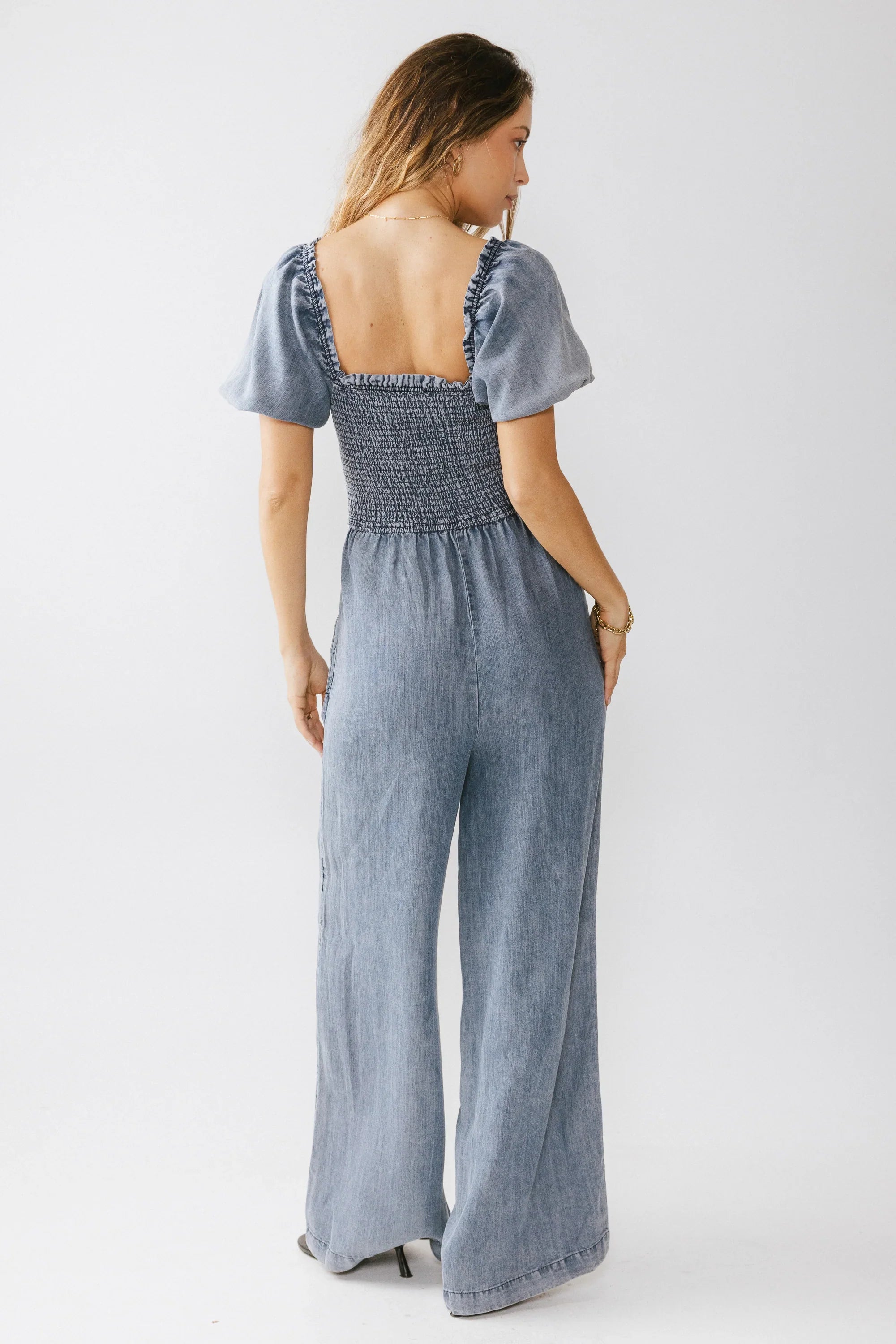 Piper Smocked Jumpsuit