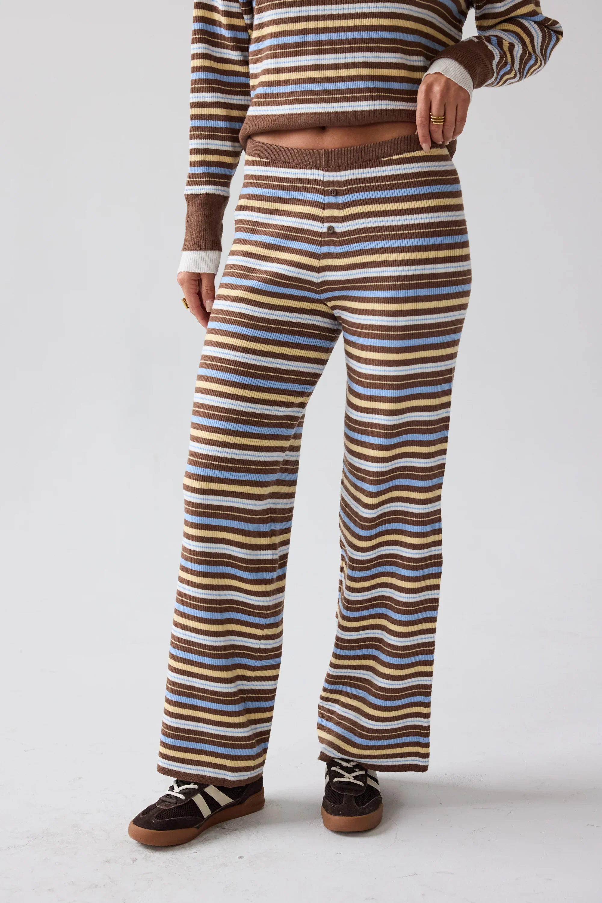 Nancy Striped Flare Pants FINAL SALE