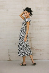 Ingrid Smocked Midi Dress FINAL SALE
