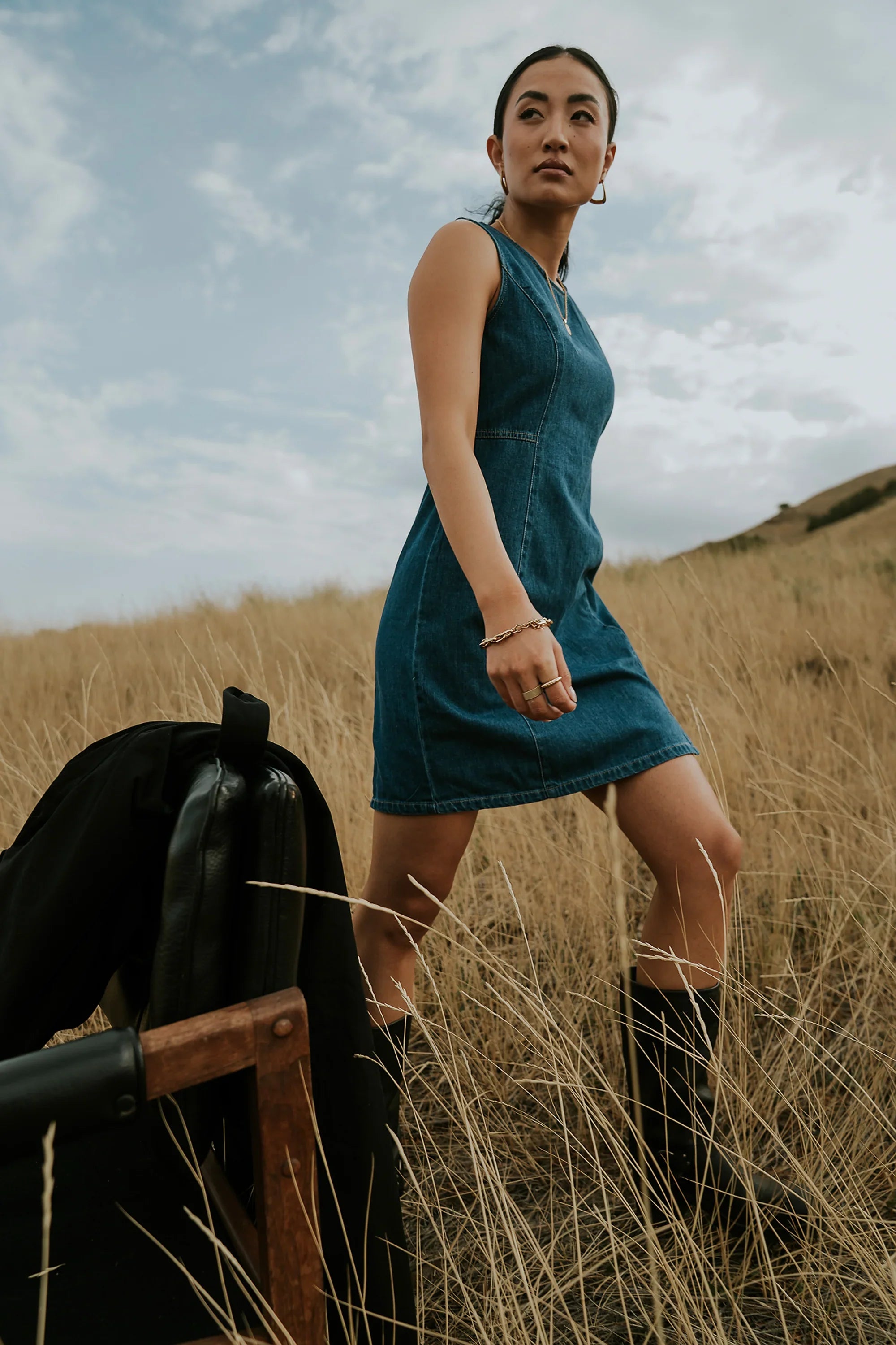 Kennedy Denim Mini Dress