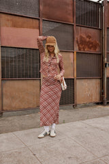 Pinot Plaid Blouse FINAL SALE