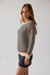 Bethany Striped Sweater FINAL SALE