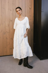 Bethany Maxi Dress in Ivory FINAL SALE