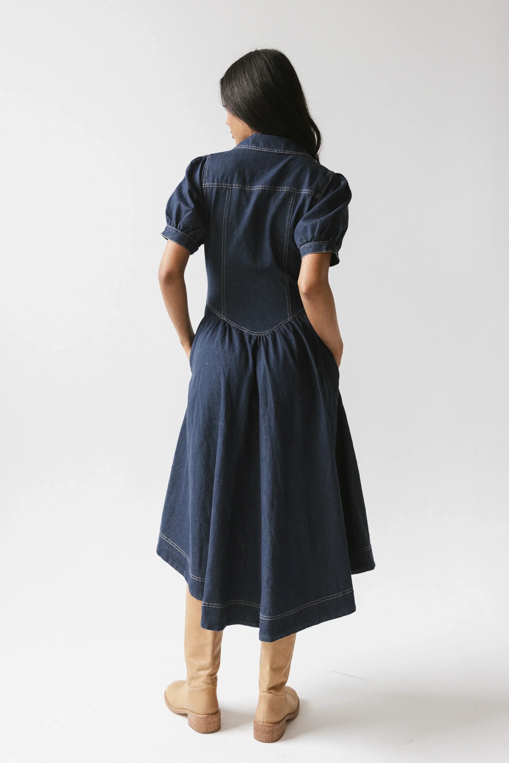 Ivan Denim Midi Dress FINAL SALE