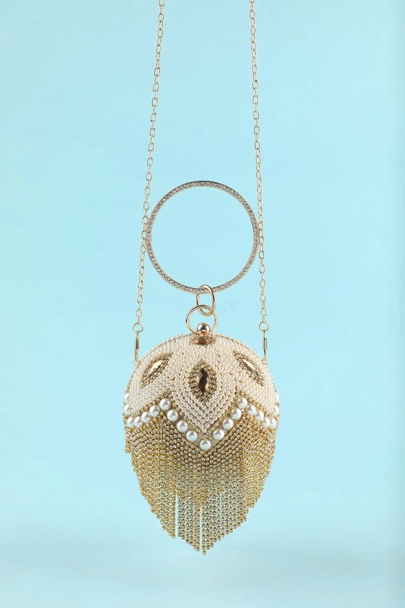 Champagne Handbag for Party