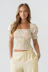 Gia Smocked Blouse