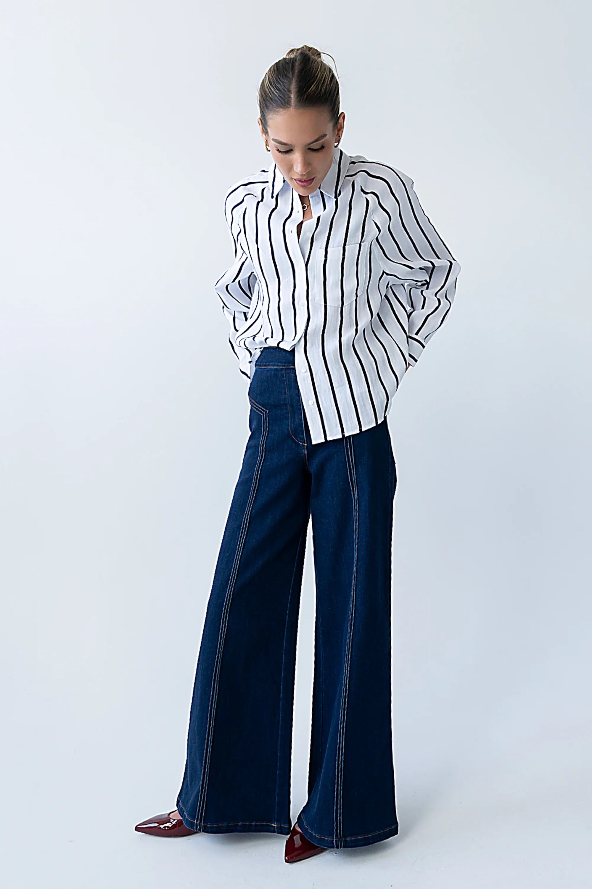 Kasey Wide Leg Jeans