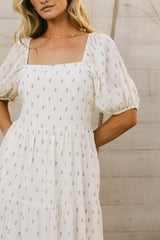 Landrie Ditsy Floral Dress in Blue FINAL SALE