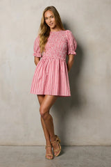 Liana Bow Tie Mini Dress FINAL SALE
