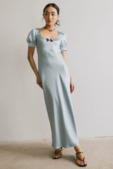 Birdie Satin Maxi Dress FINAL SALE