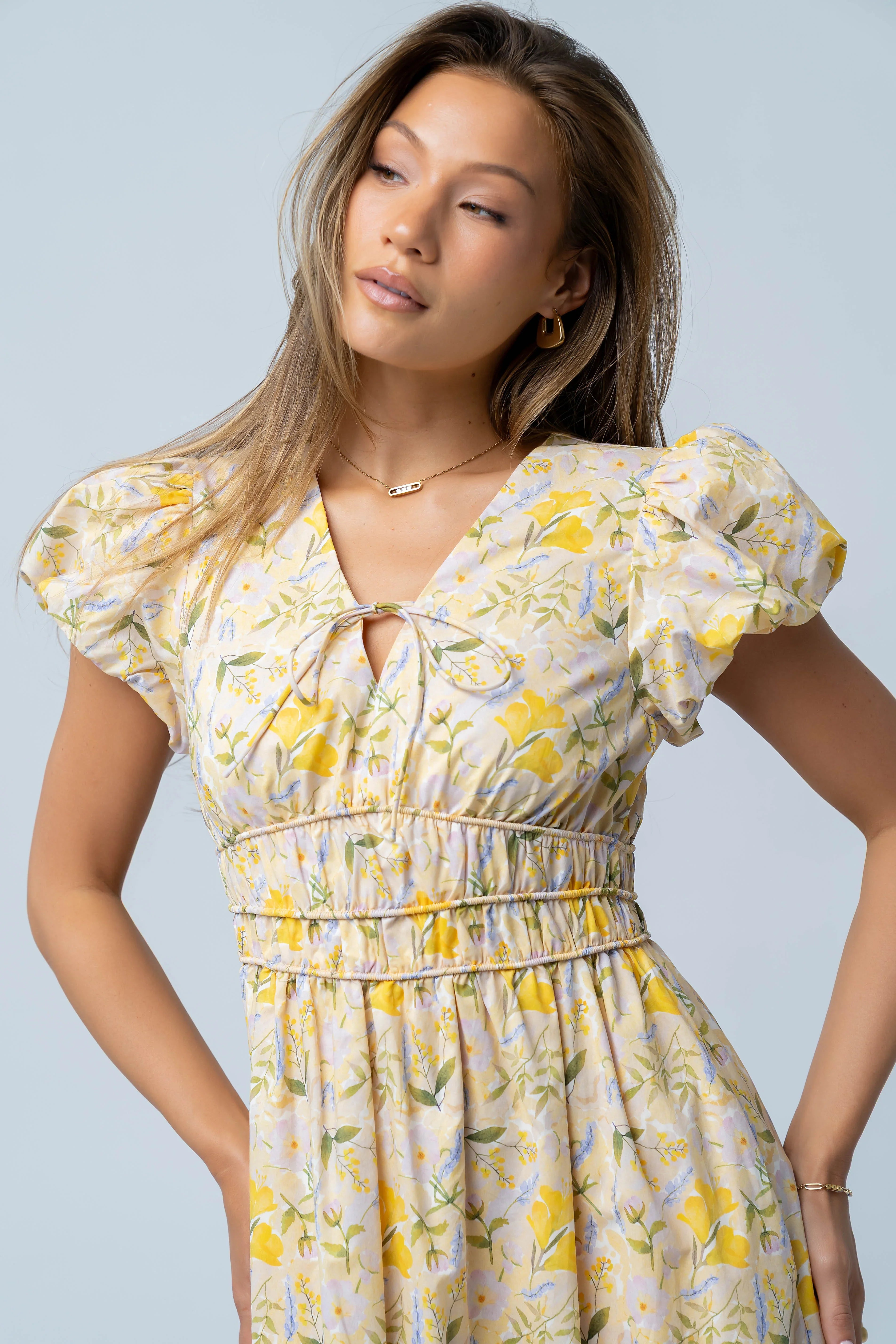 Zoey Floral Maxi Dress