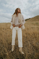 Glinda Knit Sweater in Brown FINAL SALE