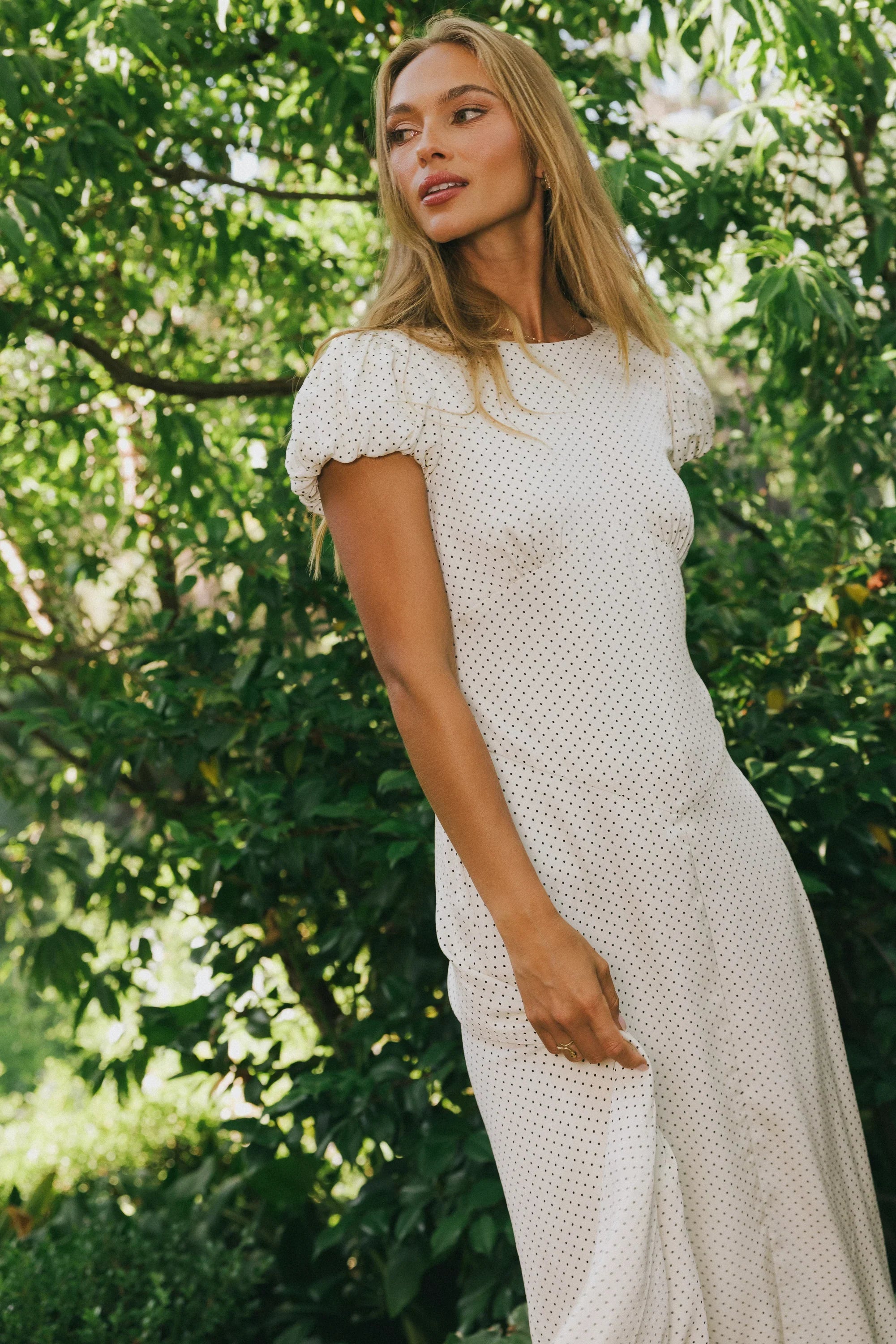 Karla Polka Dot Maxi Dress FINAL SALE