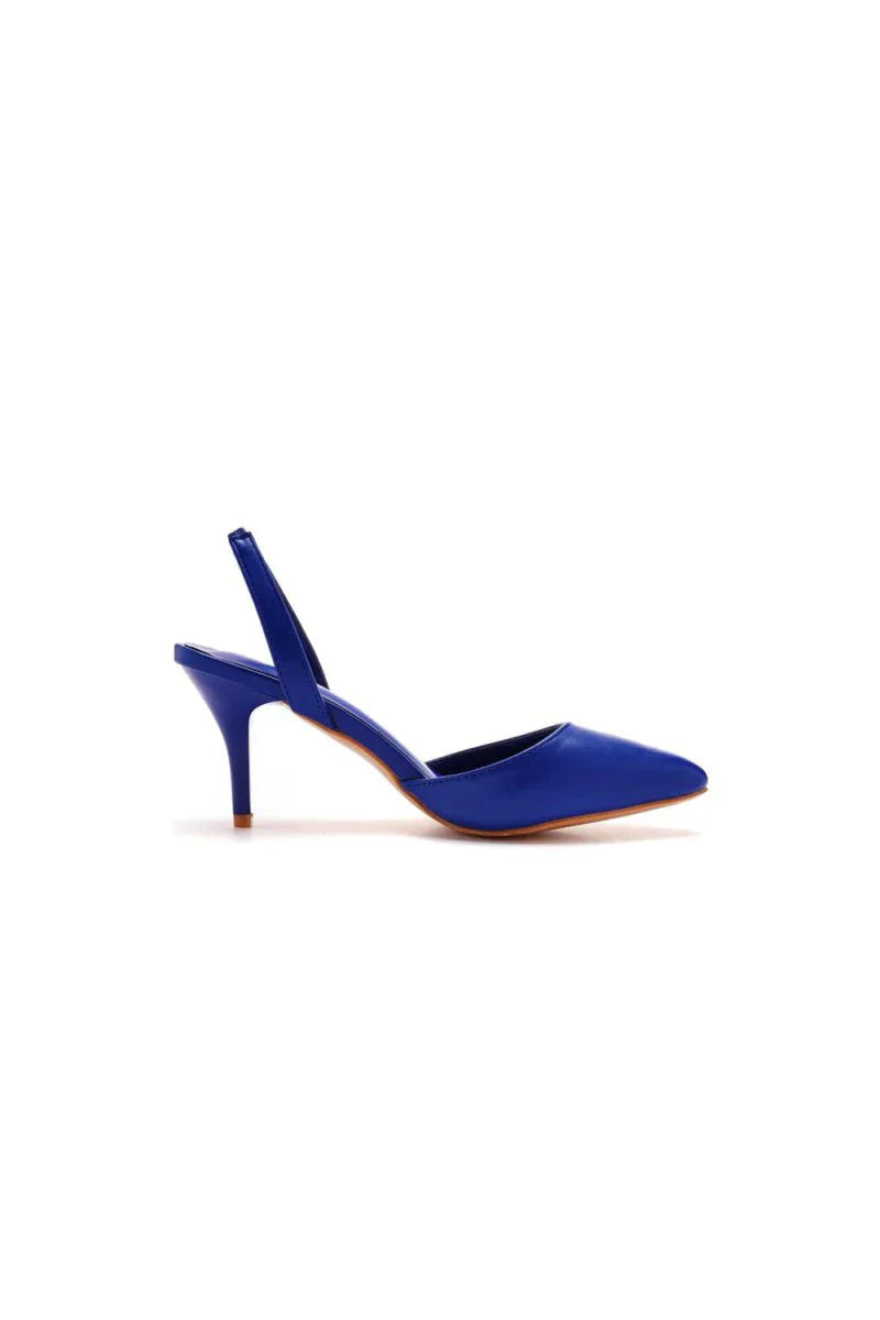 Simple Elegant Pointed Toe Stiletto Slingback High Heels