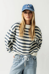 Josey Oversized Sweater in Blue FINAL SALE