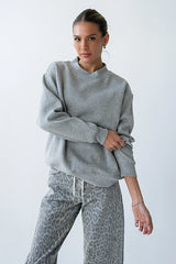 Marie Oversized Sweatshirt in Grey