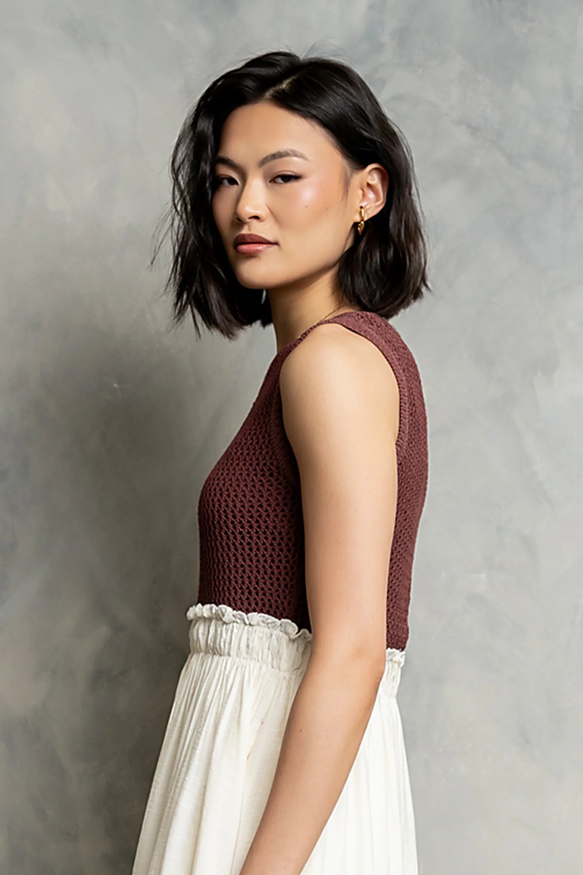 Serafina Maxi Dress in Marsala