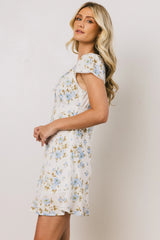 Leo Lace Trim Mini Dress FINAL SALE
