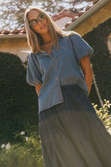 Salem Denim Button Up