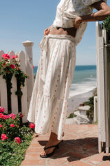 Tylee Floral Midi Skirt