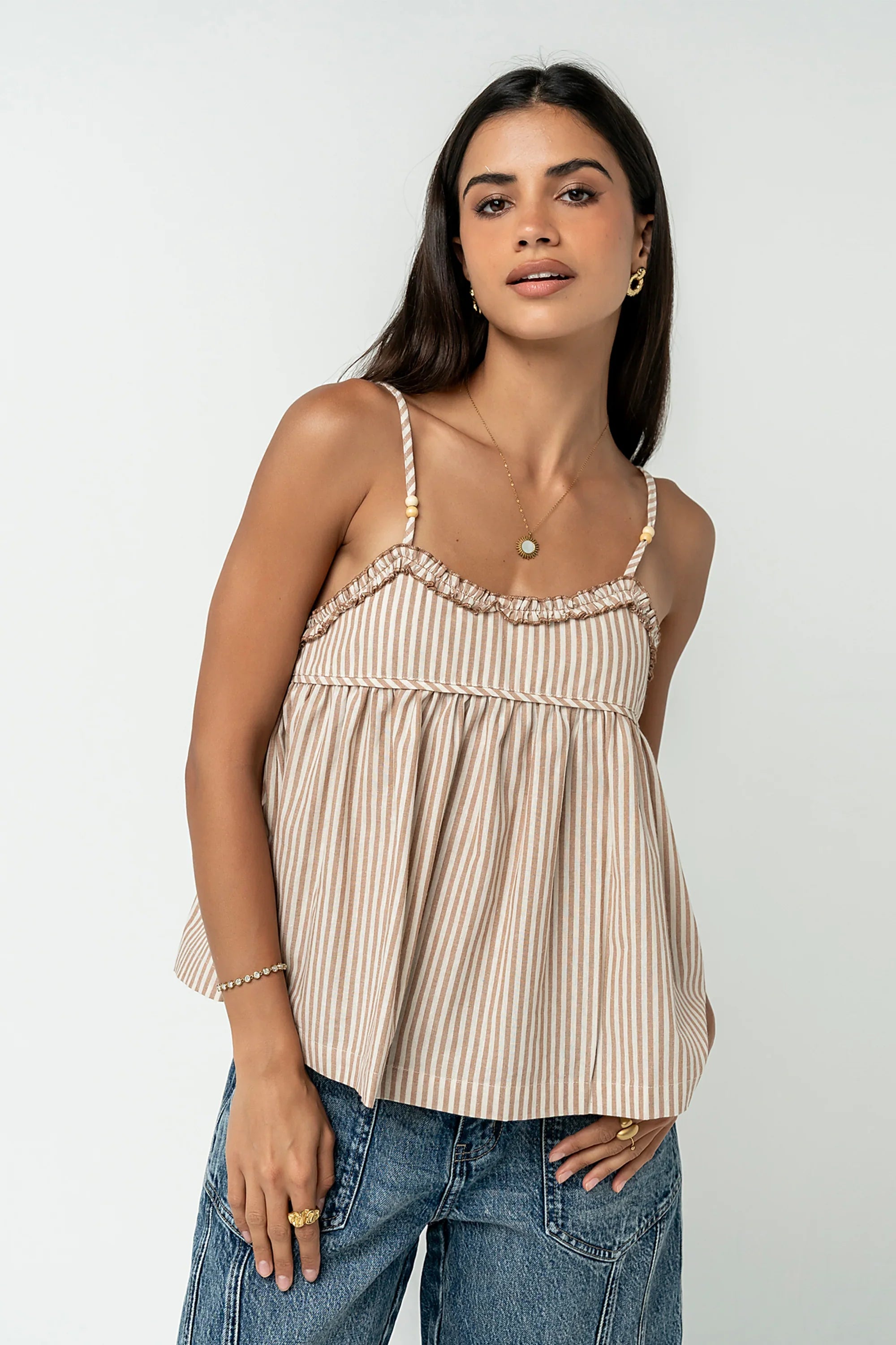 Becky Striped Tank Top